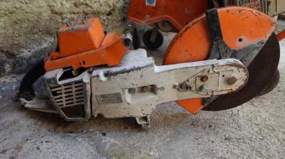 2x Stihl TS 760 AV Trennschleifer + Führungswagen Bastler