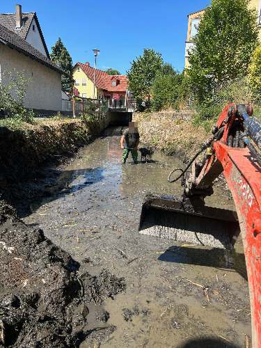 Minibagger mieten Bamberg und Umgebung (nur mit Fahrer)
